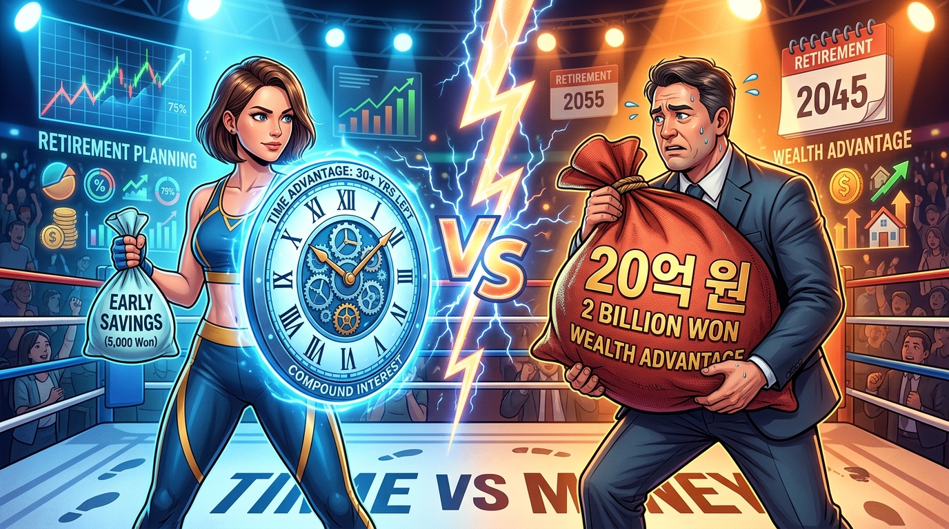 [Code Bricks] 30대 직장인 vs 40대 직장인의 은퇴 시간표 대결